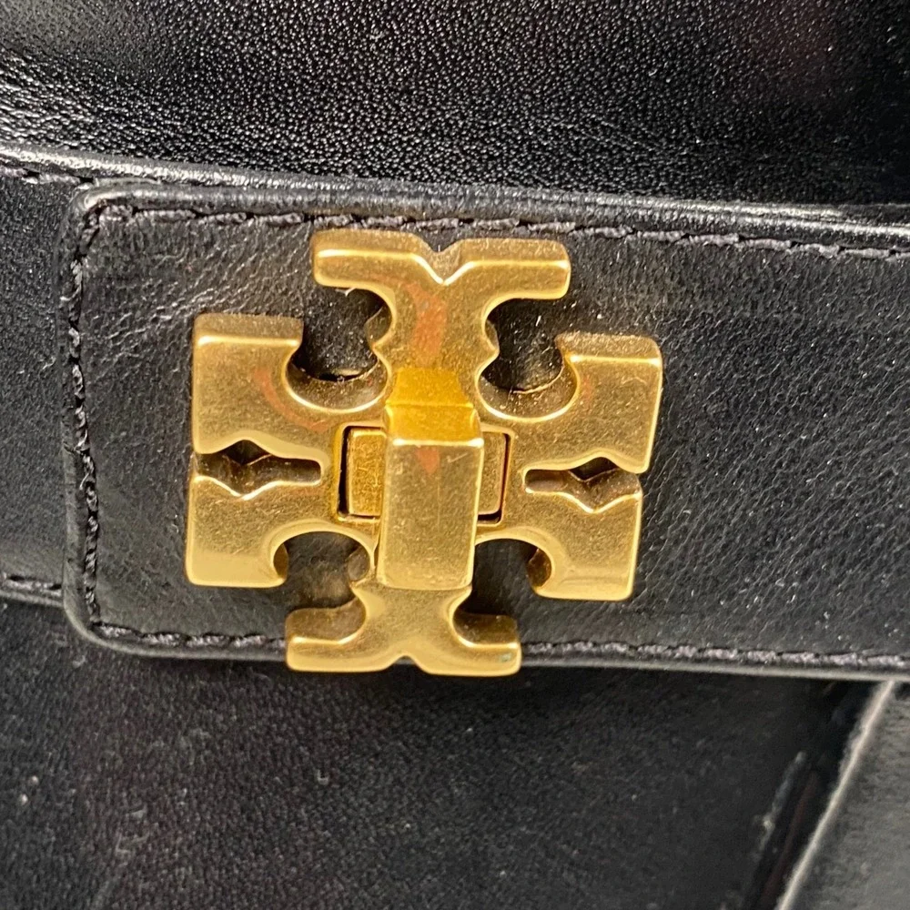 Tory Burch polished leather